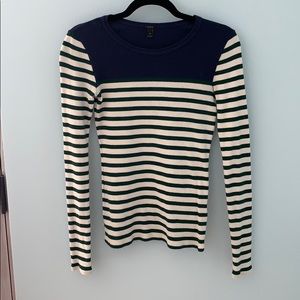 JCrew Long Sleeve Striped Shirt